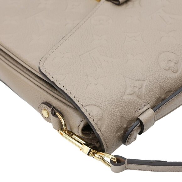 Louis Vuitton  Metis Pochette Empreinte Leather Crossbody Bag Beige - Picture 7 of 14